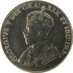 Canada Five Cents 1929 ICCS MS-60