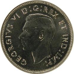 Canada Five Cents 1938 ANACS MS-64