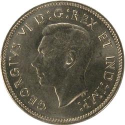 Canada Five Cents 1939 ICCS MS-63