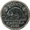 Image 2 : Canada Five Cents 1951 LR ICCS MS-65