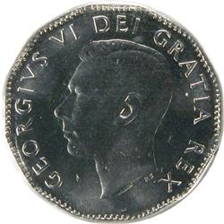 Canada Five Cents 1952 ICCS MS-65