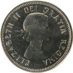 Canada Five Cents 1964 EWL, ICCS MS-63