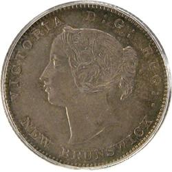 New Brunswick 5 Cents 1864 ICCS MS-64