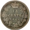 Image 2 : New Brunswick Ten Cents 1864 ICCS EF-40