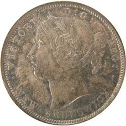 New Brunswick 20 Cents 1864 PCGS MS-63