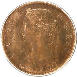 Newfoundland Cent 1865 PCGS MS-64 RB