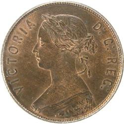 Newfoundland Cent 1865 PCGS MS-64 RB