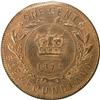 Image 2 : Newfoundland Cent 1872H ICCS MS-63 RB