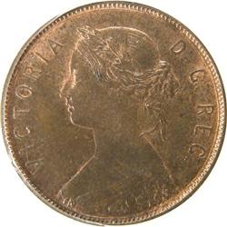 Newfoundland Cent 1880 PCGS MS-64 RB