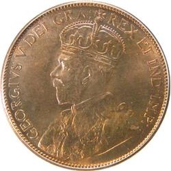 Newfoundland Cent 1913 PCGS MS-66 RB