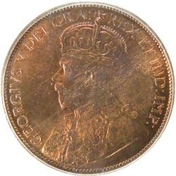 Newfoundland Cent 1919C PCGS MS-65 RB