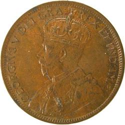 Newfoundland Cent 1919C Brown Unc