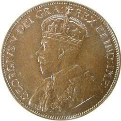 Newfoundland Cent 1936 PCGS MS-65 Brown