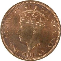 Newfoundland Cent 1941C ICCS MS-63 Red