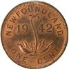 Image 2 : Newfoundland Cent 1942 ICCS MS-63 RB