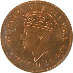 Newfoundland Cent 1943C ICCS MS-63