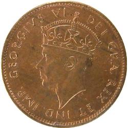 Newfoundland Cent 1943C 1938 ICCS MS-63