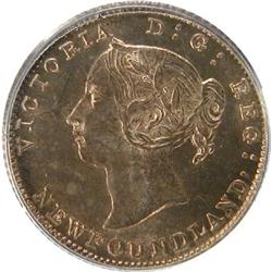 Newfoundland 5 Cents 1882H PCGS MS-65