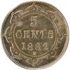 Image 2 : Newfoundland 5 Cents 1882H PCGS MS-65