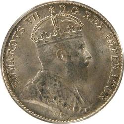 Newfoundland 5 Cents 1908 PCGS MS-64