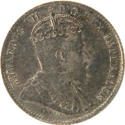 Newfoundland 5 Cents 1908 ICCS MS-62