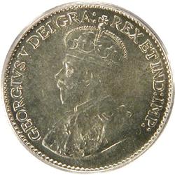 Newfoundland 5 Cents 1929 PCGS MS-63