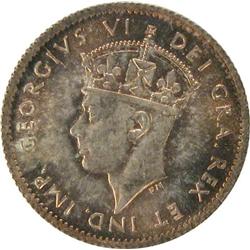 Newfoundland 5 Cents 1942C ICCS MS-65