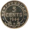 Image 2 : Newfoundland 5 Cents 1944C PCGS MS-65