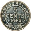 Image 2 : Newfoundland 5 Cents 1945C ICCS MS-64