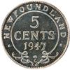 Image 2 : Newfoundland 5 Cents 1947C PCGS MS-63