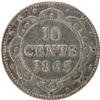 Image 2 : Newfoundland 10 Cents 1865 ICCS EF-40