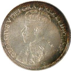 Newfoundland 10 Cents 1912 ICCS MS-66