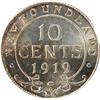 Image 2 : Newfoundland 10 Cents 1919C PCGS MS-64