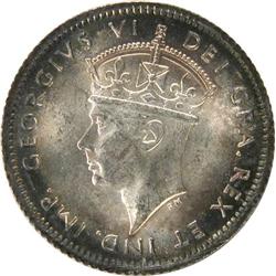 Newfoundland 10 Cents 1941C ICCS MS-65