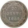 Image 2 : Newfoundland 20 Cents 1888 ICCS EF-40