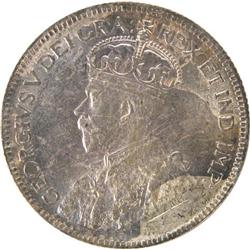 Newfoundland 25 Cents 1919C ICCS MS-62