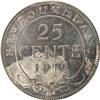 Image 2 : Newfoundland 25 Cents 1919C ICCS MS-62