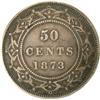 Image 2 : Newfoundland 50 Cents 1873, VF cleaned