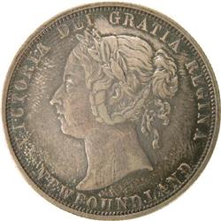 Newfoundland 50 Cents 1882H, EF