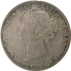 Newfoundland 50C 1899 N99 ICCS EF-40