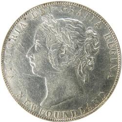 Newfoundland 50 Cents 1900 PCGS AU-50