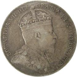 Newfoundland 50 Cents 1907 CCCS EF-40