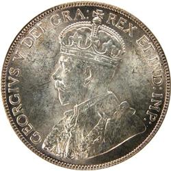 Newfoundland 50 Cents 1919C PCGS MS-63