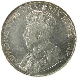 Newfoundland 50 Cents 1919C PCGS AU-53