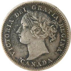 Canada Ten Cents 1858 ICCS VF-30