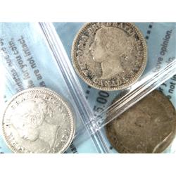 Ten Cents 1858, 1880H, 1903H, CCCS F-15