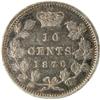 Image 2 : Canada Ten Cents 1870 Wide 0 CCCS EF-40