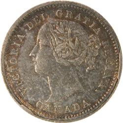 Canada Ten Cents 1871 ICCS VF-30