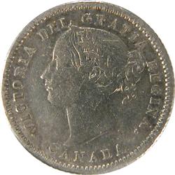 Canada Ten Cents 1875H CCCS VG-10