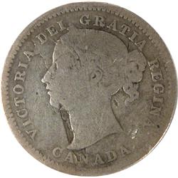 Canada Ten Cents 1875H ICCS G-6